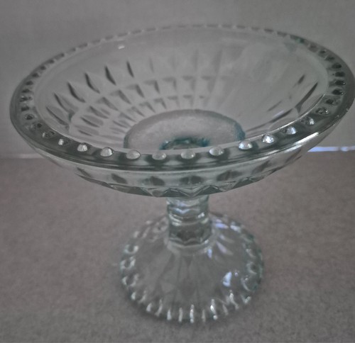 Vintage glass compote - , candy